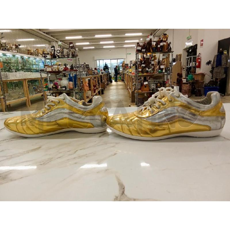 SCARPE DONNA DORATE ARGENTATE D E G  | Mercatino dell'Usato San giorgio del sannio 4