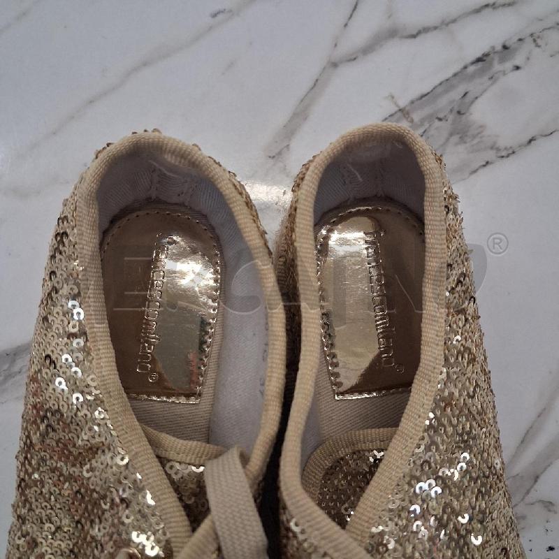 SCARPE DONNA ESPARILLAS TELA DORATE PILLETES  | Mercatino dell'Usato San giorgio del sannio 3