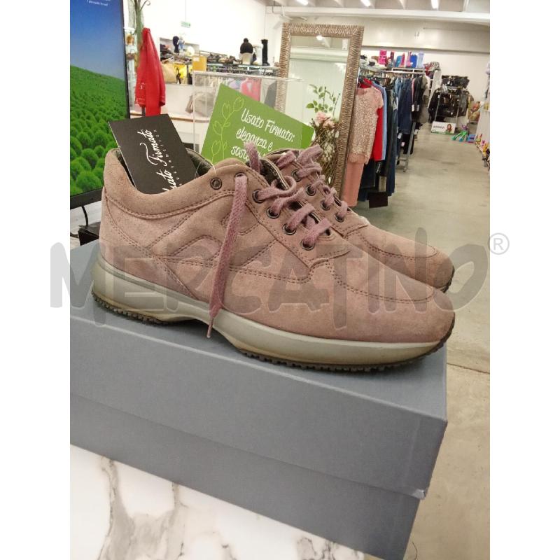 SCARPE DONNA HOGAN INTERACTIVE LILLA GLICINE | Mercatino dell'Usato San giorgio del sannio 1