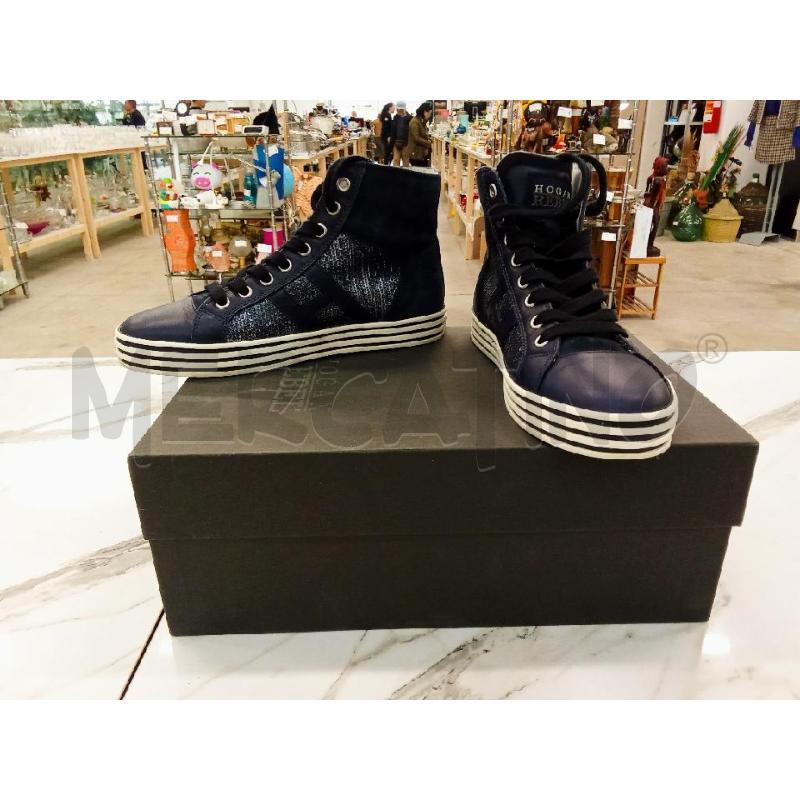 SCARPE DONNA HOGAN REBEL DET.BIANCO | Mercatino dell'Usato San giorgio del sannio 1