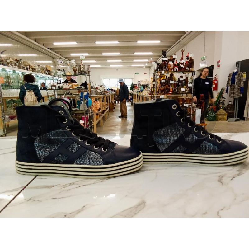 SCARPE DONNA HOGAN REBEL DET.BIANCO | Mercatino dell'Usato San giorgio del sannio 2