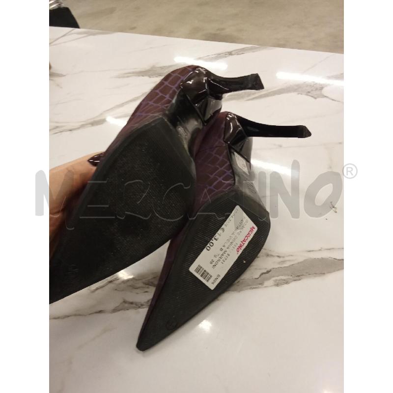 SCARPE DONNA MARRONI FANTASIA VIOLA BARBATO | Mercatino dell'Usato San giorgio del sannio 3