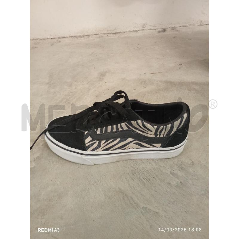 SCARPE DONNA NERE VANS INS. ZEBRATO | Mercatino dell'Usato San giorgio del sannio 2
