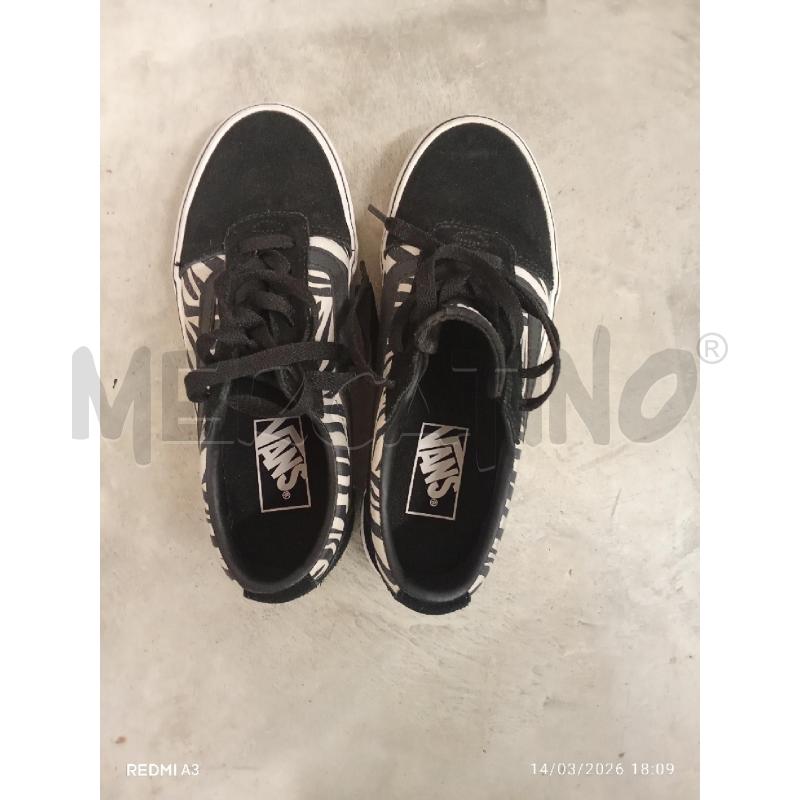 SCARPE DONNA NERE VANS INS. ZEBRATO | Mercatino dell'Usato San giorgio del sannio 4