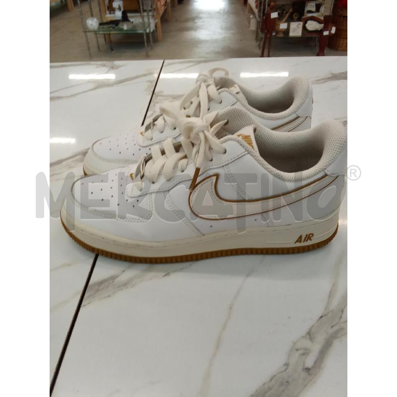 SCARPE DONNA NIKE BIANCHE INS CAMMELLO AIR FORCE 1  | Mercatino dell'Usato San giorgio del sannio 3