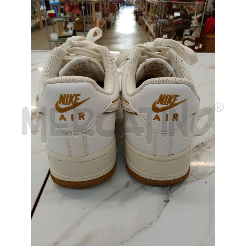 SCARPE DONNA NIKE BIANCHE INS CAMMELLO AIR FORCE 1  | Mercatino dell'Usato San giorgio del sannio 4