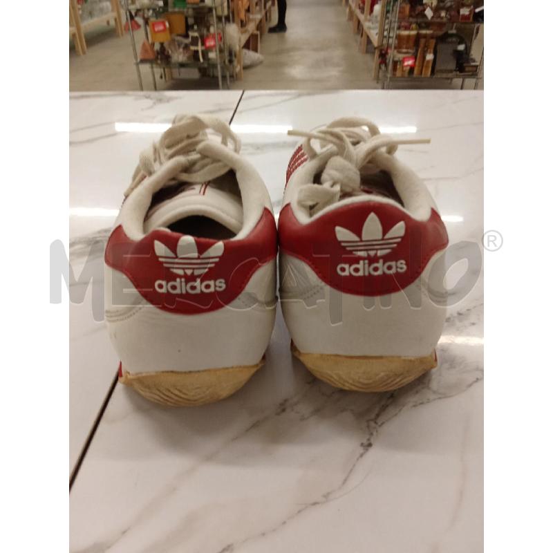 SCARPE UOMO ADIDAS BIANCHE ROSSE  | Mercatino dell'Usato San giorgio del sannio 2