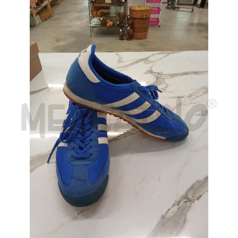 SCARPE UOMO ADIDAS DRAGON BLU INS BIANCO  | Mercatino dell'Usato San giorgio del sannio 2