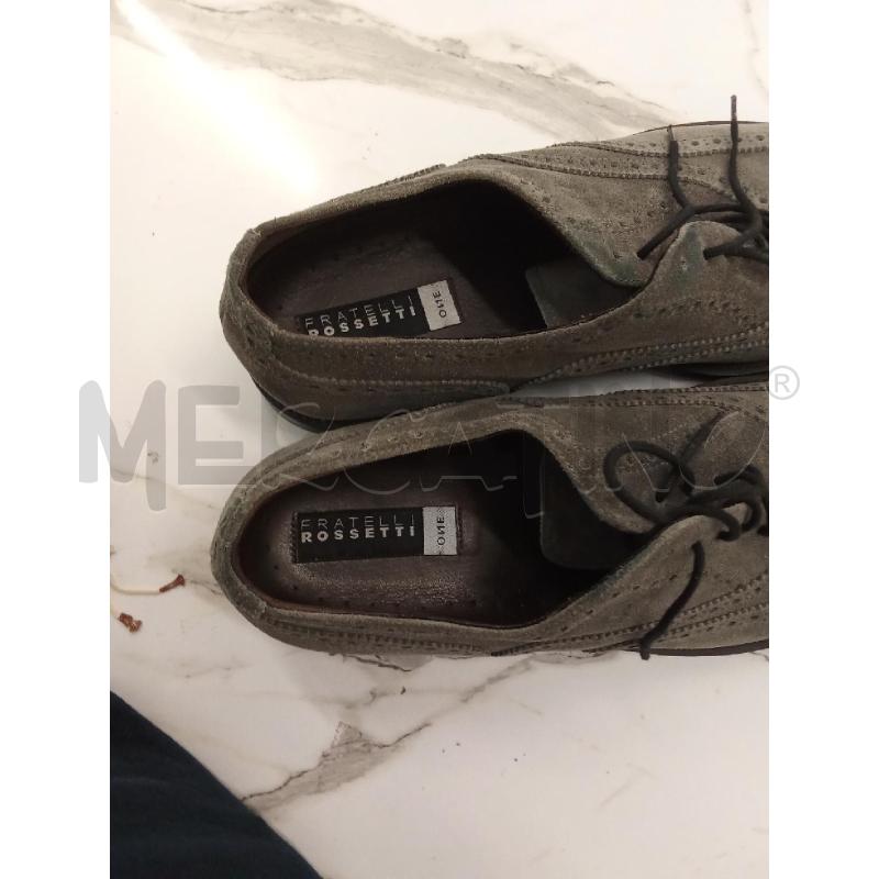 SCARPE UOMO ELEGANTI SCAMOSCIATE FRATELLI ROSSETTI STRINGATE  | Mercatino dell'Usato San giorgio del sannio 3