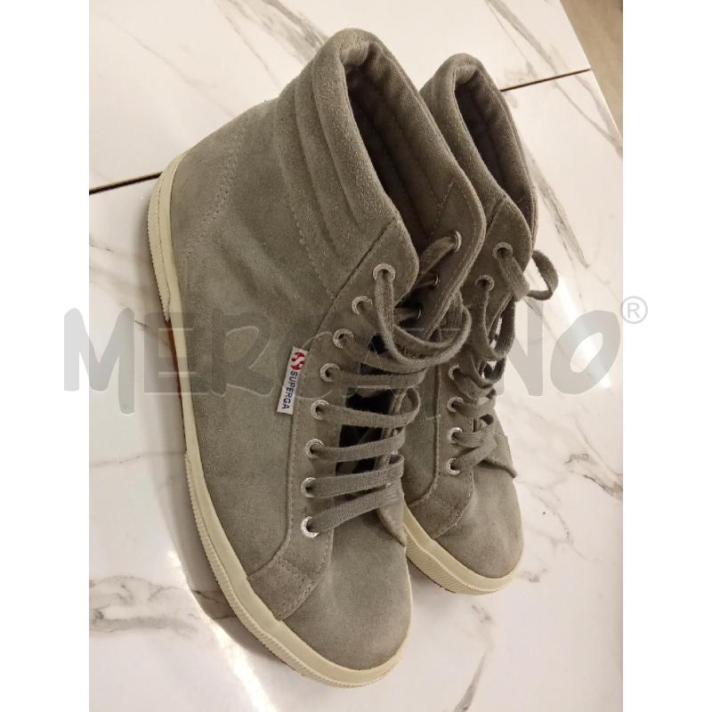 SCARPE UOMO GRIGE SUPERGA  | Mercatino dell'Usato San giorgio del sannio 1