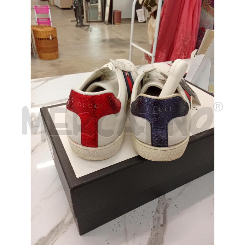 SCARPE UOMO GUCCI DIFETTI BLU ROSSE  | Mercatino dell'Usato San giorgio del sannio 3