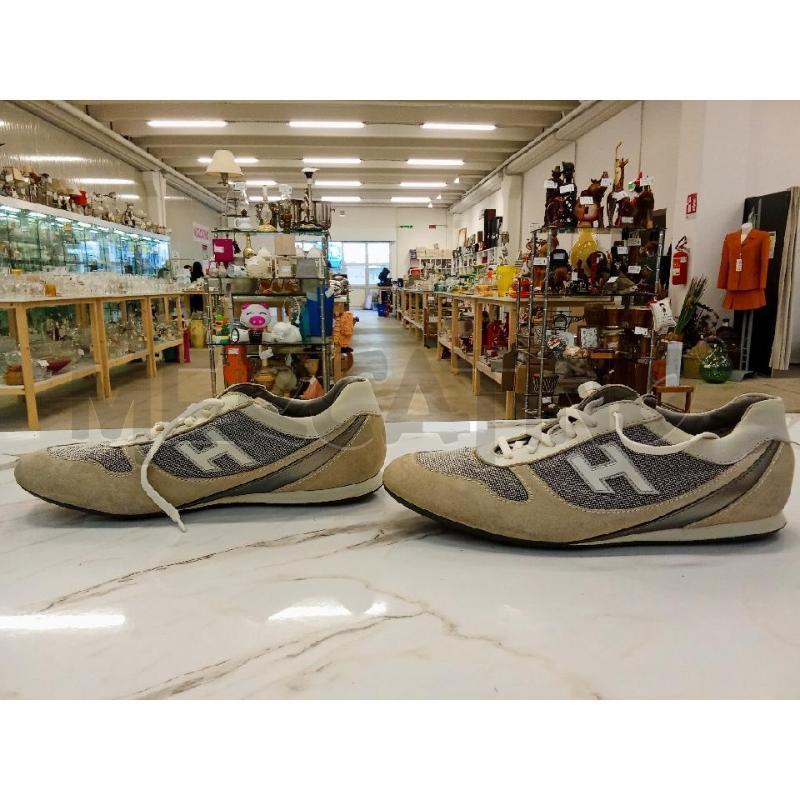 SCARPE UOMO HOGAN BEIGE DET.GRIGIO E BIANCO | Mercatino dell'Usato San giorgio del sannio 4