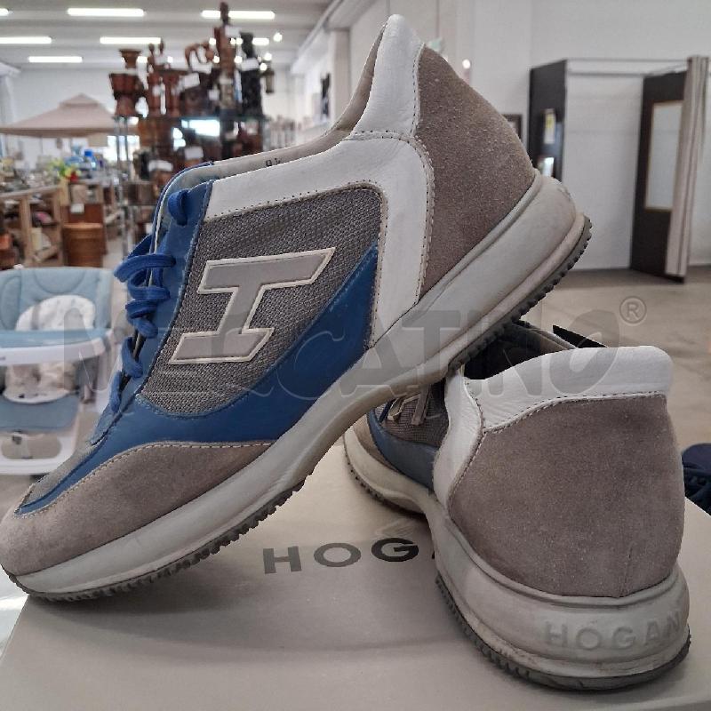 SCARPE UOMO HOGAN GRIGIE INS BLU  | Mercatino dell'Usato San giorgio del sannio 4