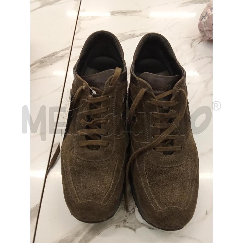 SCARPE UOMO MARRONE SCAMOSCIATO HOGAN  | Mercatino dell'Usato San giorgio del sannio 1