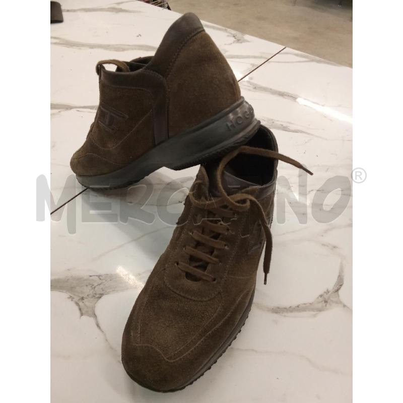 SCARPE UOMO MARRONE SCAMOSCIATO HOGAN  | Mercatino dell'Usato San giorgio del sannio 2
