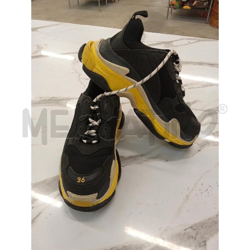 SCARPE UOMO NERE BALENCIAGA 36 | Mercatino dell'Usato San giorgio del sannio 2
