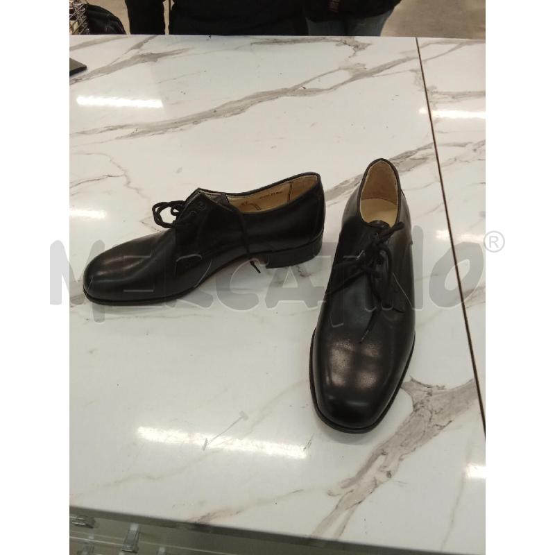 SCARPE UOMO NERE LACCI ELEGANTI SOLDINI  | Mercatino dell'Usato San giorgio del sannio 3