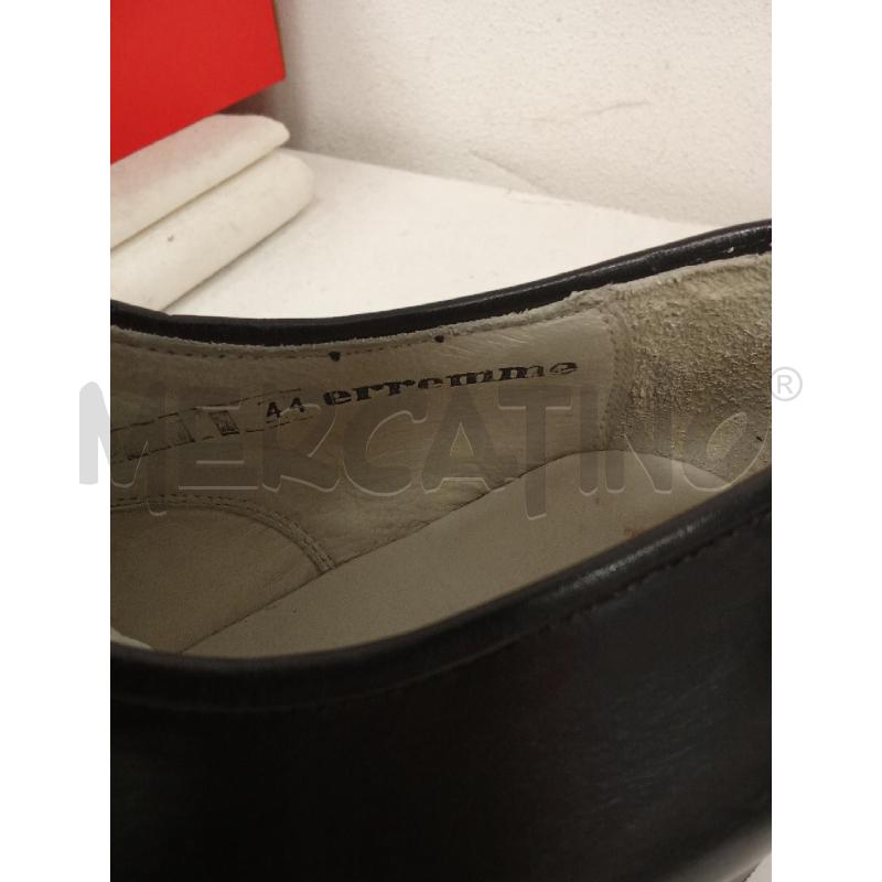SCARPE UOMO NERE PELLE ELEGANTI ERREEMME | Mercatino dell'Usato San giorgio del sannio 4