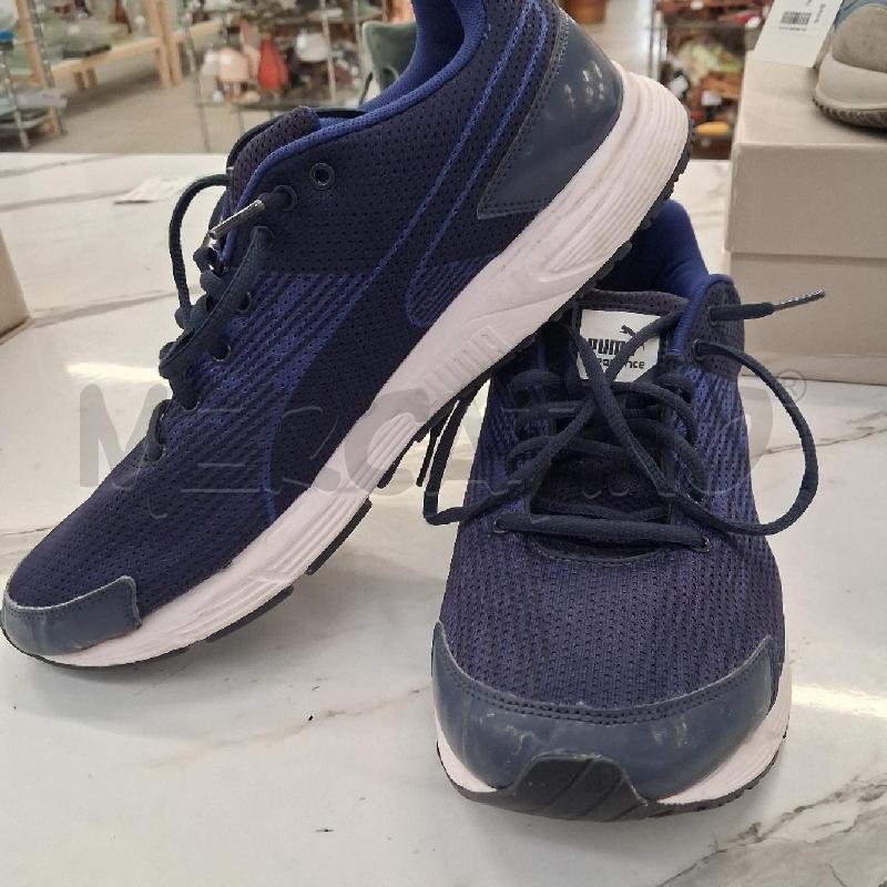SCARPE UOMO PUMA BLU SUOLA BIANCA  | Mercatino dell'Usato San giorgio del sannio 2