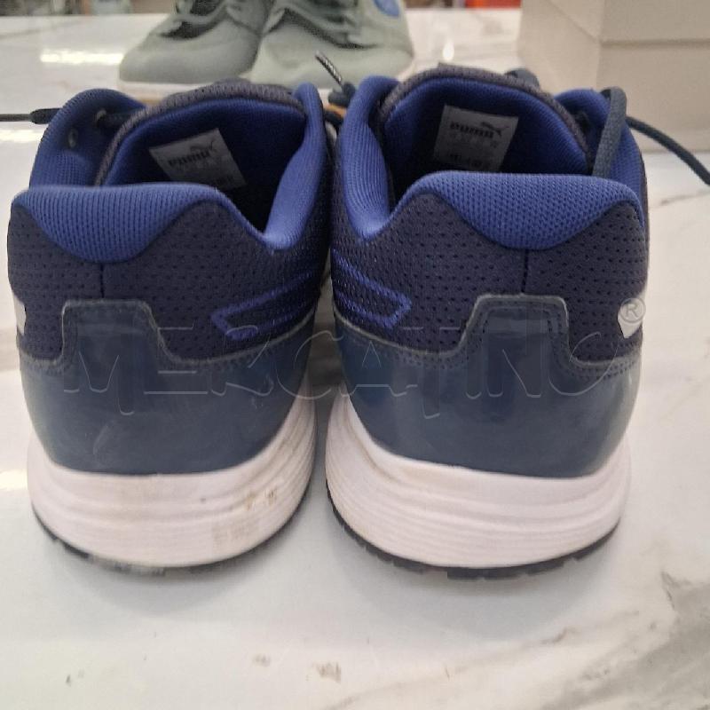 SCARPE UOMO PUMA BLU SUOLA BIANCA  | Mercatino dell'Usato San giorgio del sannio 3