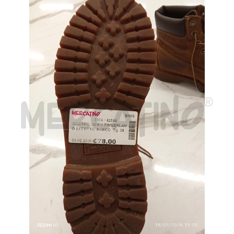 SCARPE UOMO TIMBERLAND EFFETTO INVECCHIATO  | Mercatino dell'Usato San giorgio del sannio 3