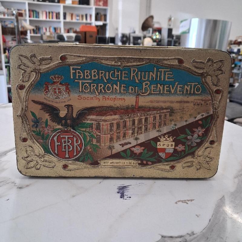 SCATOLA LATTA FABBRICHE RIUNITE BENEVENTO  | Mercatino dell'Usato San giorgio del sannio 1