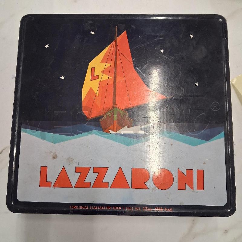 SCATOLA LATTA LAZZARONI  | Mercatino dell'Usato San giorgio del sannio 1