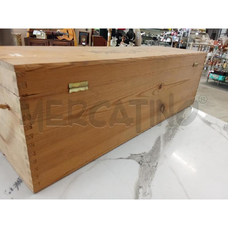 SCATOLA LEGNO LIQUORE STREGA  | Mercatino dell'Usato San giorgio del sannio 2