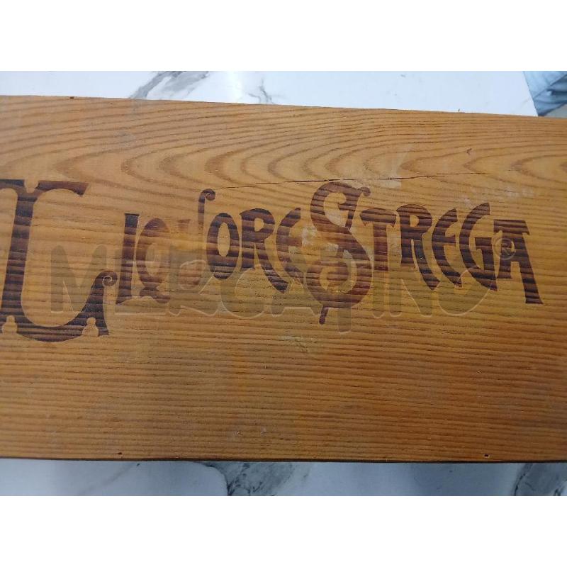 SCATOLA LEGNO LIQUORE STREGA  | Mercatino dell'Usato San giorgio del sannio 5