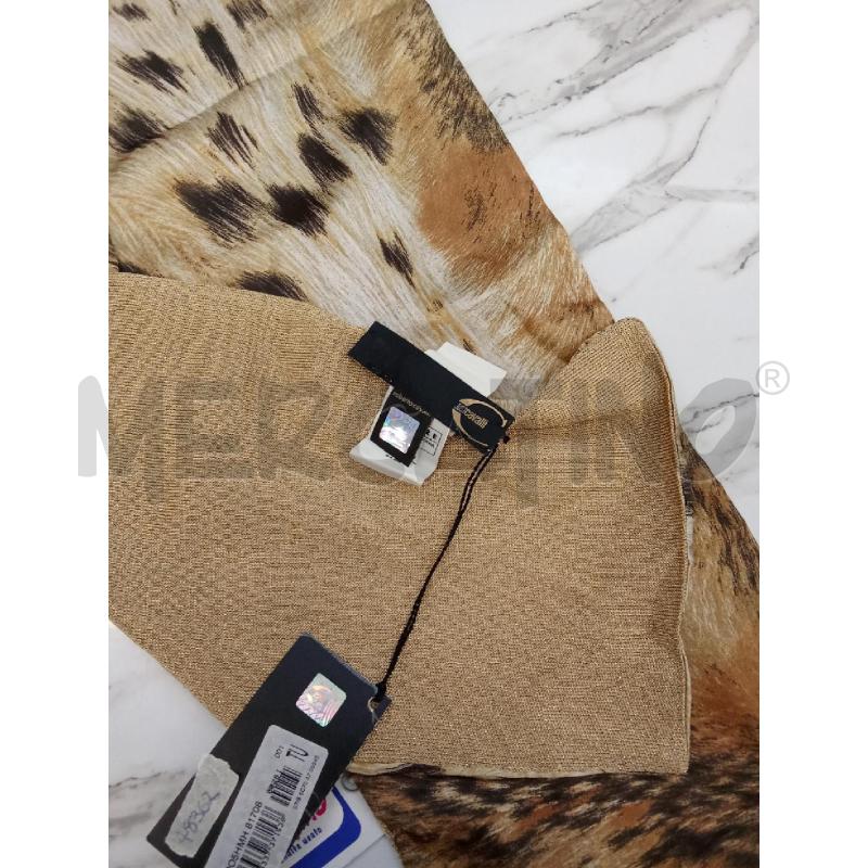 SCIARPA DONNA ROBERTO CAVALLI MACULATA BRILLANTINATA  | Mercatino dell'Usato San giorgio del sannio 2