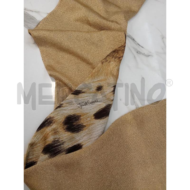 SCIARPA DONNA ROBERTO CAVALLI MACULATA BRILLANTINATA  | Mercatino dell'Usato San giorgio del sannio 3