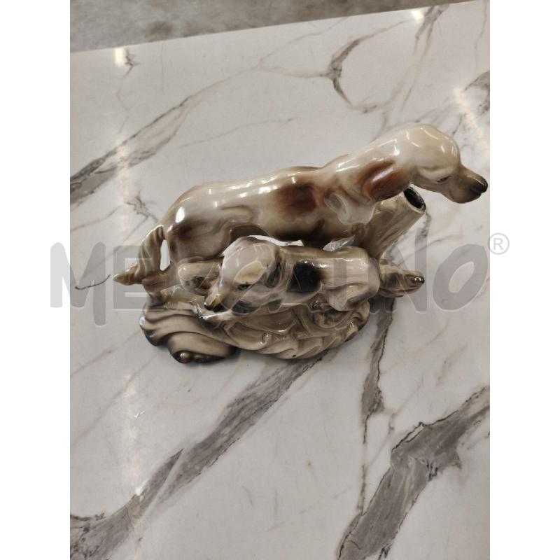 SCULTURA CERAMCIA LEVRIERI  | Mercatino dell'Usato San giorgio del sannio 2