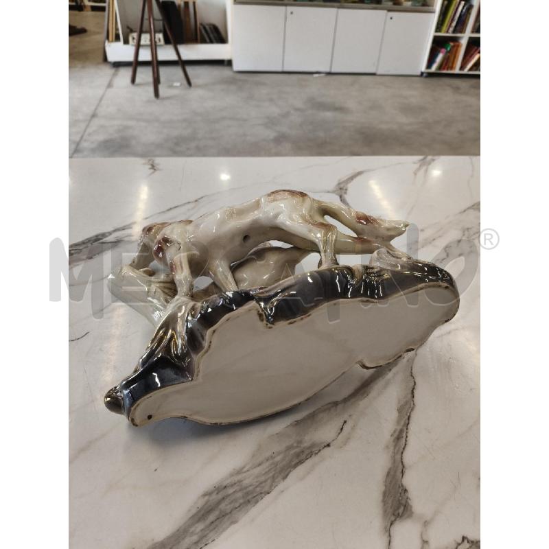 SCULTURA CERAMCIA LEVRIERI  | Mercatino dell'Usato San giorgio del sannio 4