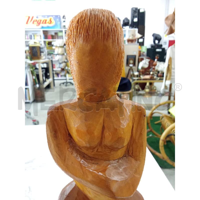SCULTURA LIGNEA BASE MARMO PREMIO ASS OLREMODO VITULANO | Mercatino dell'Usato San giorgio del sannio 3