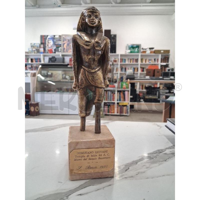 SCULTURA PICCOLA BASE MARMO DOMIZIANO GIOVANE  | Mercatino dell'Usato San giorgio del sannio 1