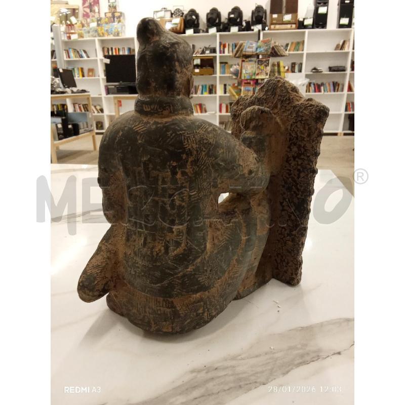 SCULTURA PICCOLA FERMALIBRI SAMURAY  | Mercatino dell'Usato San giorgio del sannio 2