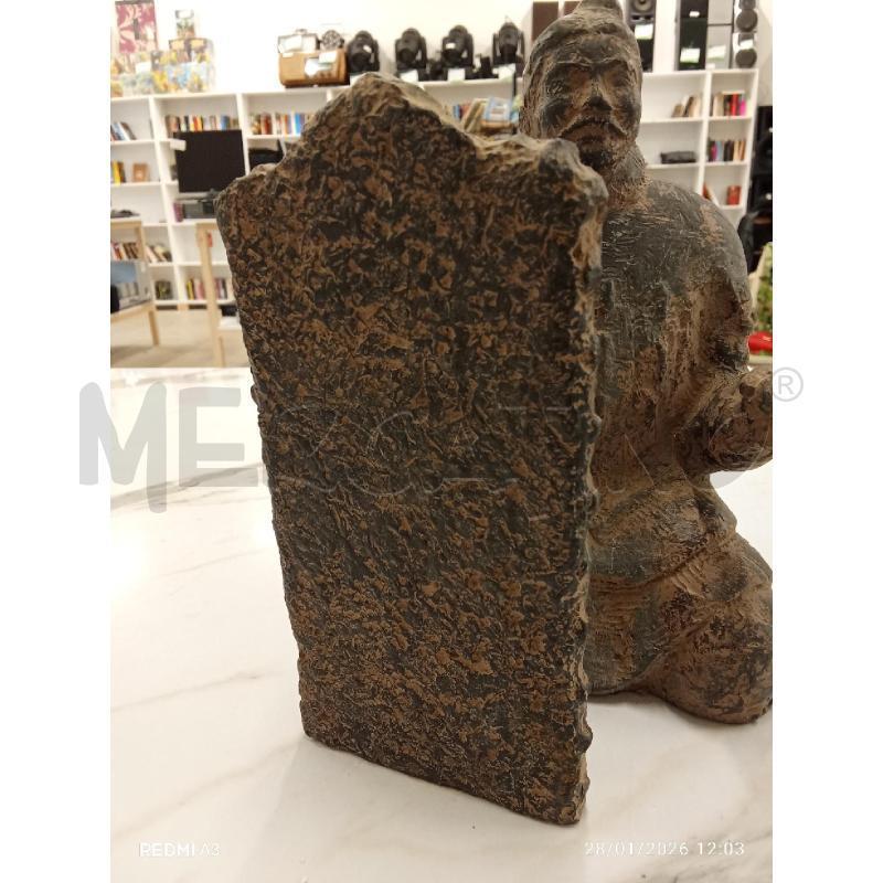 SCULTURA PICCOLA FERMALIBRI SAMURAY  | Mercatino dell'Usato San giorgio del sannio 3