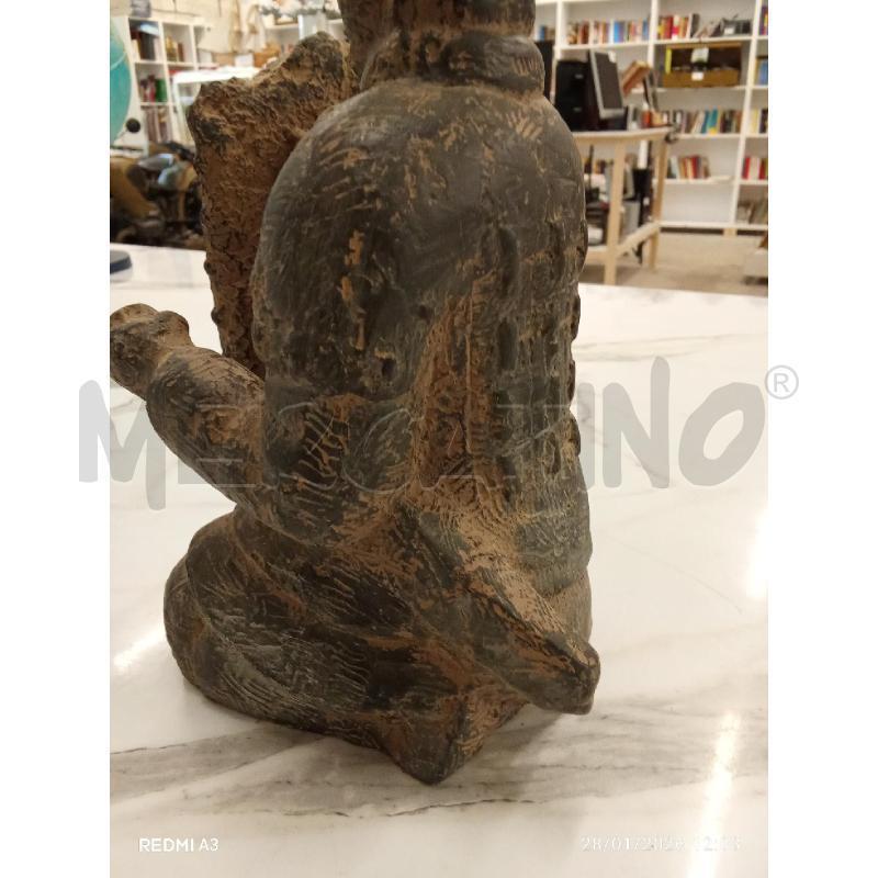 SCULTURA PICCOLA FERMALIBRI SAMURAY  | Mercatino dell'Usato San giorgio del sannio 5