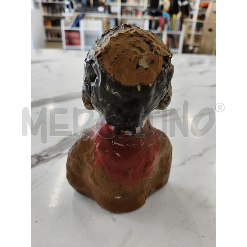 SCULTURA PICCOLA UOMO TERRACOTTA  | Mercatino dell'Usato San giorgio del sannio 2
