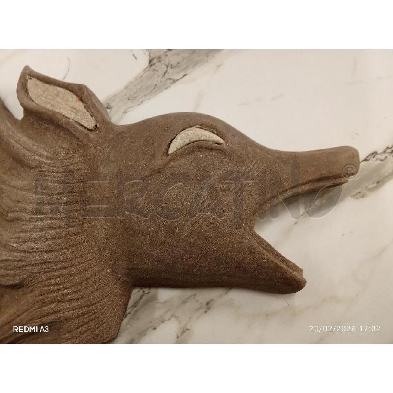 SCULTURA PIETRA ANIMALE MITOLOGICO BOCCA APERTA   | Mercatino dell'Usato San giorgio del sannio 3