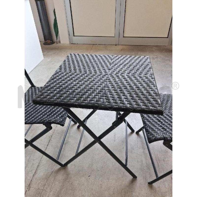 SEDIE PZ. 2 GIARDINO + TAVOLO PIEGEHVOLE | Mercatino dell'Usato San giorgio del sannio 3