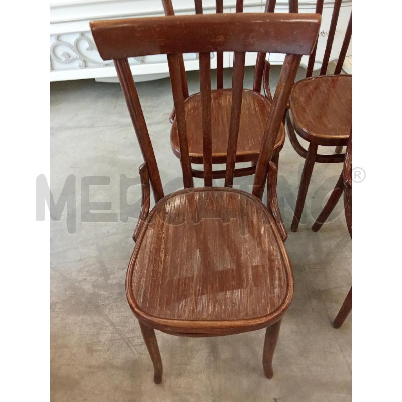 SEDIE PZ. 4 MODELLO THONET  | Mercatino dell'Usato San giorgio del sannio 2