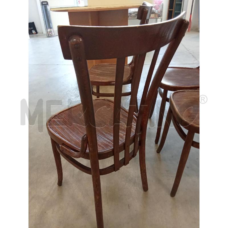 SEDIE PZ. 4 MODELLO THONET  | Mercatino dell'Usato San giorgio del sannio 3