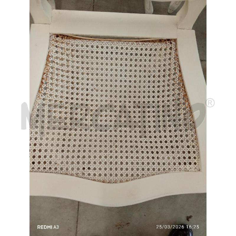 SEDIE PZ. 4 SHABBY CHIC  | Mercatino dell'Usato San giorgio del sannio 3