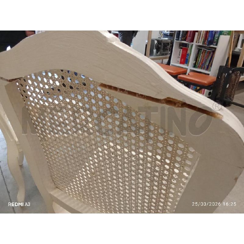 SEDIE PZ. 4 SHABBY CHIC  | Mercatino dell'Usato San giorgio del sannio 4