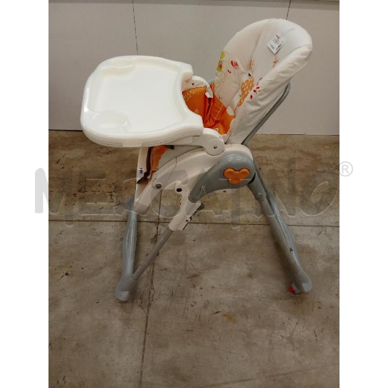 SEGGIOLINO PAPPA BREVI SEDUTA INS ARANCIO COCCINELLE  | Mercatino dell'Usato San giorgio del sannio 4
