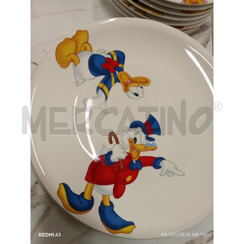 SERVIZIO PIATTI WAL DISNEY  | Mercatino dell'Usato San giorgio del sannio 3