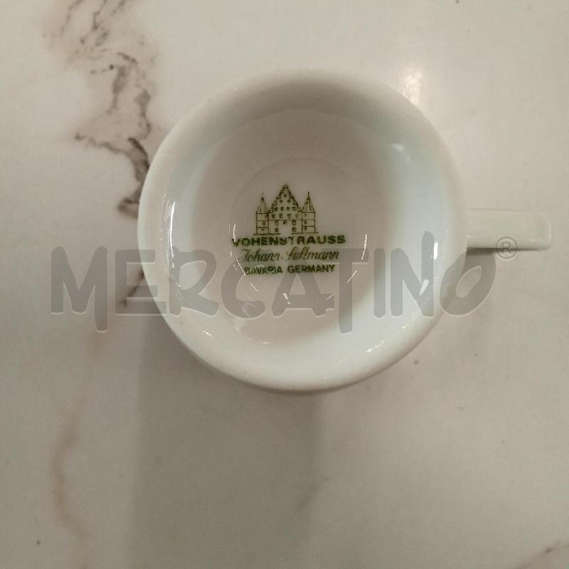 SERVIZIO TAZZE PORCELLANA RIGO BLU  VONESTRAUSS | Mercatino dell'Usato San giorgio del sannio 5