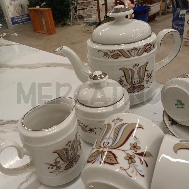 SERVIZIO TAZZINE 12 PZ VABARIA MORTIVO GRIGIO MARRONE AZZURRO | Mercatino dell'Usato San giorgio del sannio 2