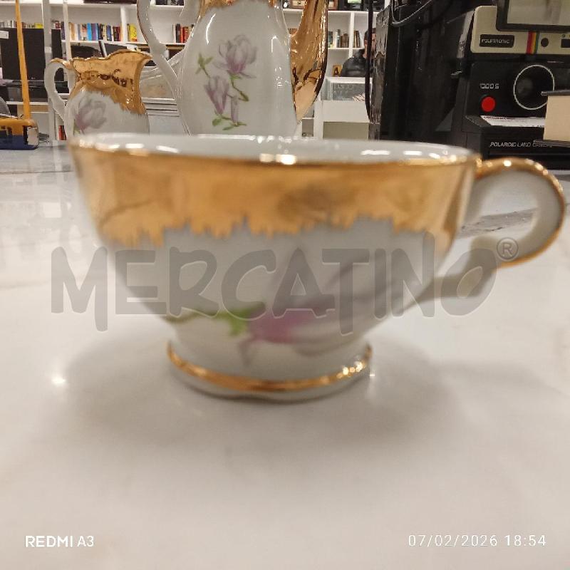 SERVIZIO TAZZINE CAFFÈ INS FIORE BAVARIA  | Mercatino dell'Usato San giorgio del sannio 4